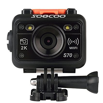 SOOCOO S70 Waterproof Sports Camera Full HD 1080P 170 Degrees Wide Angle Diving Camcorder with Remote Control