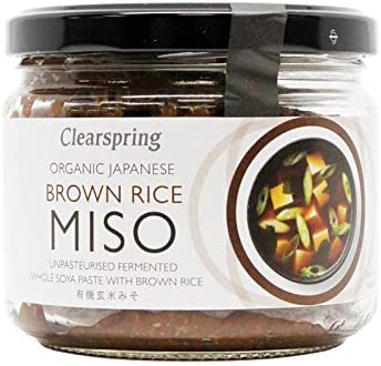 Clearspring Japanese Unpasteurised Brown Rice Miso Paste 300 Grams