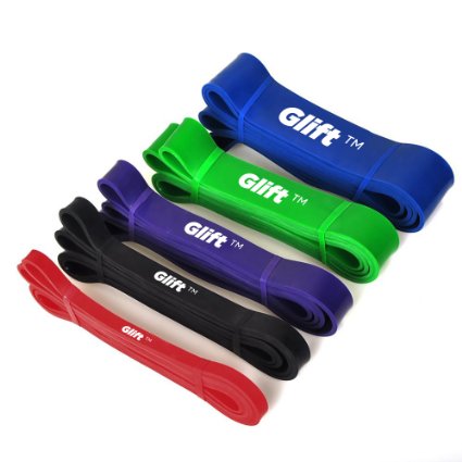 Set of Heavy Duty Assisted Pull Up Resistance Stretch Bands for Training