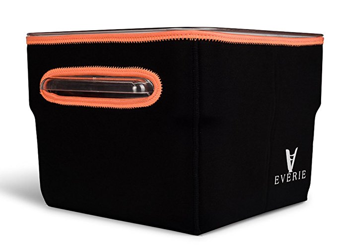 EVERIE Neoprene Sleeve for Cambro 12 Quart Sous Vide Container ( Does Not Fit Rubbermaid ), Helps Faster Heat Saves Electricity
