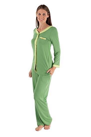 Texere Women's Long Sleeve Pajama Set - Beautiful Sleepwear for Her WB9995