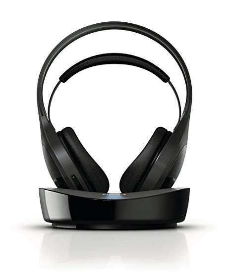Philips SHD8600/30 Digital Wireless Rechargeable Stereo Headphones with Docking Station