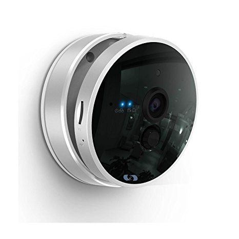 Snov 720p Wireless PAN TILT WIFI Ip Night Vision Cube Camera Alarm with Tempreature & Humidity Sense, APP & Cms, P2p (3)
