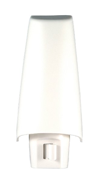 GE White Shade Night Light