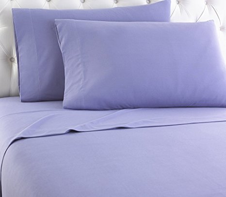 Shavel Micro Flannel Sheet Set, Full, Amethyst