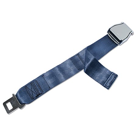 FAA Compliant - Airplane Seat Belt Extender - FREE VELOUR POUCH