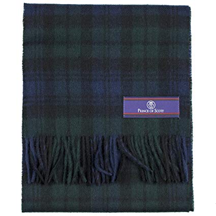 Prince of Scots Merino Wool Tartan Scarf