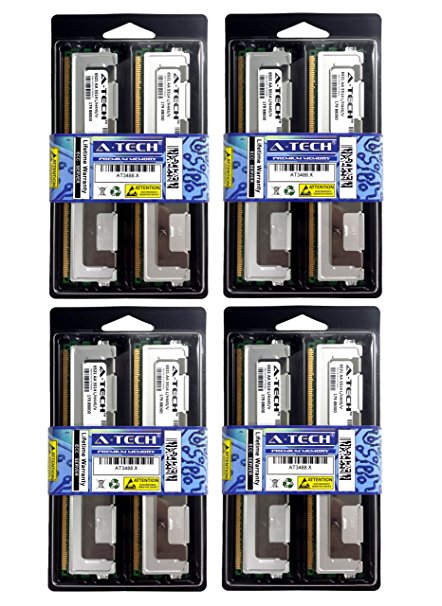 16GB Kit (8x2GB) Fully Buffered Memory Ram for DELL SERVERS AND WORKSTATIONS. Dell PowerEdge 1900 1950 1950 III 1955 2900 2900 III 2950 2950 III M600 R900 SC1430 T110 PowerVault NF500 NF600 NX1950 Workstation 690 (750W Chassis) Precision Workstation 490 Precision Workstation 690 (1KW Chassis) 690n (1KW Chassis) and (750W Chassis) R5400 64bit R5400 N-Series T5400 T7400 Studio Hybrid 140G PC2-5300 DDR2 ECC FB DIMM Fully Buffered Server Memory