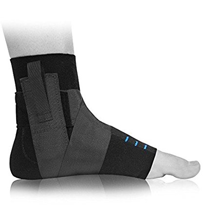 AFTR - Ankle Brace for Sprained Ankle, Swollen Ankle and Post Op Recovery - Bioskin (XS-S)