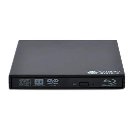 New USB 2.0 External Blu-ray Burner Drive Player BD-RE  DVD±RW DL / BLU-RAY WRITER/ 3D BLU-RAY BURNER - Victorian Systems®