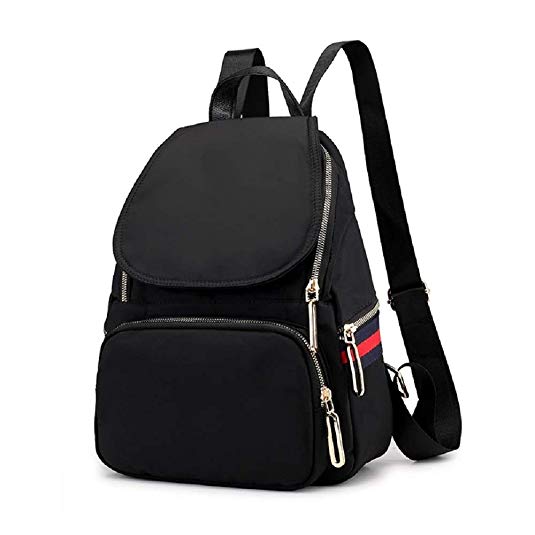 Backpack Purse for Women Small Travel Backpack Ladies Nylon Waterproof Fashion Casual Shoulder Bag