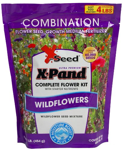 X-Seed X-Pand Ultra Wildflower Combination Seed Mix 1-Pound