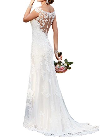 Mella Bridal Elegant Women's Wedding Dress Sexy Backless Sweetheart Lace Wedding Dresses for Brides 2017 Spring 2016 Winter