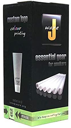 Jware Pre-rolled King Size Cones (1000 Count) Rolling Paper Size 109mm