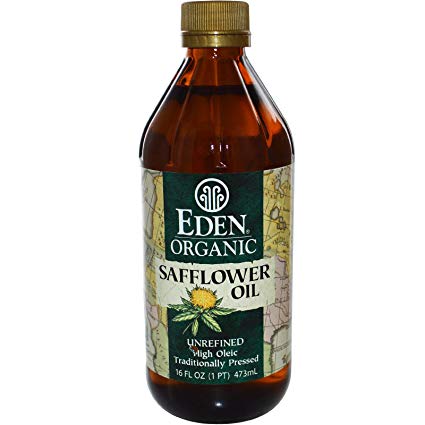 Eden Foods Organic Safflower Oil Unrefined 16 fl oz 473 ml