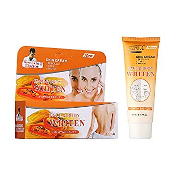Fenleo Papaya Whitening Cream for Armpit - Skin Whitening Cream for Body, Face, Neck, Bikini and Sensitive Area Skin Brightening for Hyperpigmentation Treatment