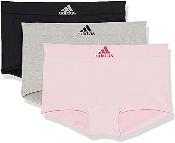 adidas Women's Seamless Boy Shorts Underwear 3-Pack