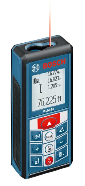 Bosch GLM80 265ft Li-Ion Laser Distance Measurer