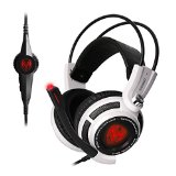 G941 Virtual 71 Surround Sound Effect VIB2 Intelligent Vibration System 4D Experience Bass Headband In-line Control Lightweight Adaptive Comfort Headband PC HP Headphone Gaming Headset - White A11011 12304Ship from the USdelivery only takes several days12305