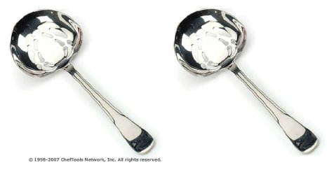 RSVP Montys Berry Stainless Steel Serving Spoon 2 pack