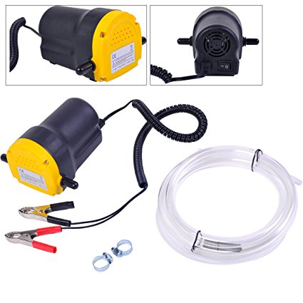 12V 5A Oil/Diesel Fluid Extractor Electric Transfer Pump For Car/Motorbike