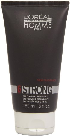 LOreal Homme Strong Hold Gel 6 - 5 oz