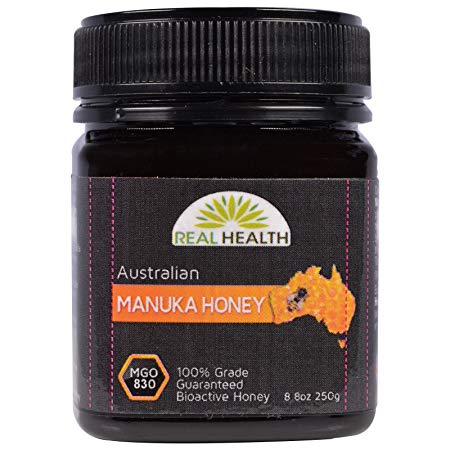 Real Health, Australian Manuka Honey, MGO 830, 8.8 oz (250 g)