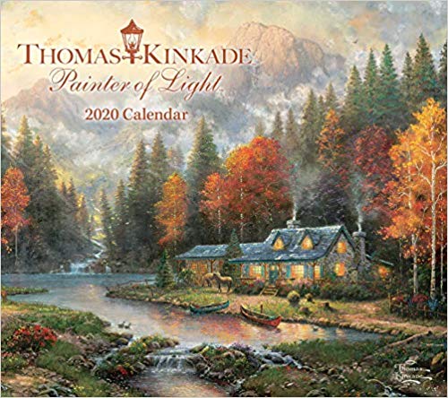 Thomas Kinkade Painter of Light 2020 Deluxe Wall Calendar