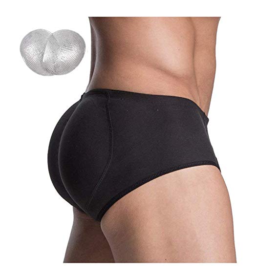 Jolie Butt Lifter Men Enhancing Padded Boxer Briefs Hip Booster Underwear