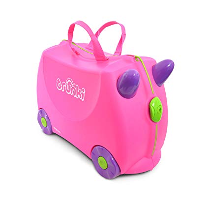 Trunki Ride-On Suitcase, Trixie Pink