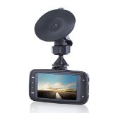 Elecmall HD 1080P 27  Car DVR  HDMI Vehicle Camera Video Recorder camcorder Road  Night Vision  Motion Detection  G-sensor Road Dash Cam Video Black