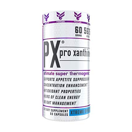 PX Pro Xanthine, Energy and Weight Loss, Elite Product, Pro Results (oxy), Weight Loss Support, Appetite Suppressant, Concentration Enhancement, for Men and Women, Hours of Energy, 60 Capsules