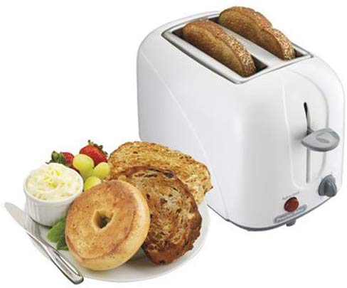 Proctor Silex 22209 2-Slice Toaster, White