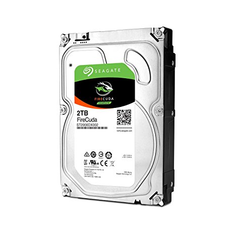 Seagate 2TB Firecuda Internal Hybrid Solid State Drive (ST2000DX002)