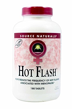 Source Naturals - Hot Flash Non-Gmo Soy, 180 tablets