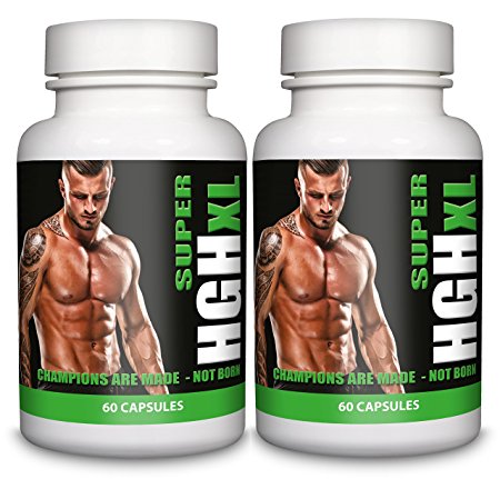 SUPER HGH XL by Natural Answers - 2 Month Supply - Muscle Growth & Strength - Super Advanced Formula - UK Manufactured