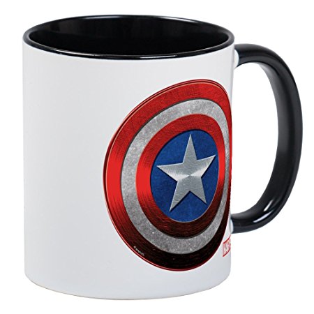 CafePress - Captain America Grunge - Unique Coffee Mug, Coffee Cup