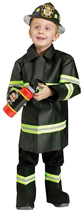 Fun World Costumes Baby Boy's Toddler Fire Chief Costume