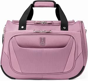 Travelpro Maxlite 5 Softside Lightweight Underseat Carry-On Travel Tote, Overnight Weekender Bag, Men and Women, Orchid Pink Purple