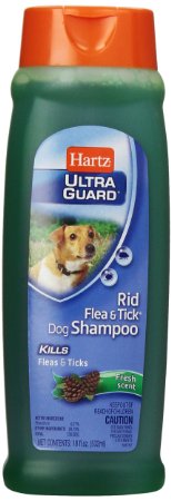 Hartz UltraGuard Rid Flea & Tick Shampoo for Dogs