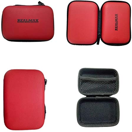 REALMAX Premium Quality Compact Digital Hard Camera Shell Case Cover Bag Box | for Sony, Cannon, Samsung, Fujifilm, Olympus, Panasonic, Kodak, Casio, Nikon Camera Next Day Dispatch (Red)