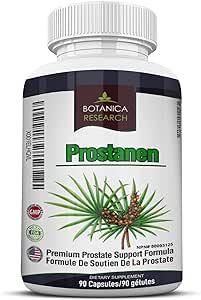 Prostanen: Premium Prostate Support Formula with Endocrine Care Complex with Saw Palmetto Extract Selenium Zinc Cats Claw Graviola Leaf Complete Health Supplement 90 Capsule Pills