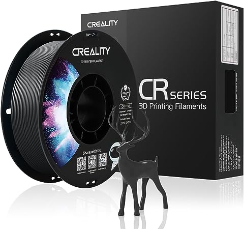 Official Creality Flexible TPU 3D Printer Filament, TPU 3D Printing Material 1.75mm 1kg, Dimensional Accuracy  /- 0.03 mm, 95A Shore Hardness and Good Layer Bonding Performance