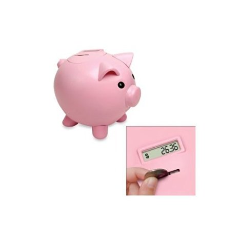 Electronic Piggy Bank (Pink) 3  years