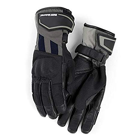 BMW Genuine Motorcycle Motorrad GS Dry, men's glove - Color: Black / Anthracite - Size: EU 10 - 10 1/2 US 10 - 10 1/2