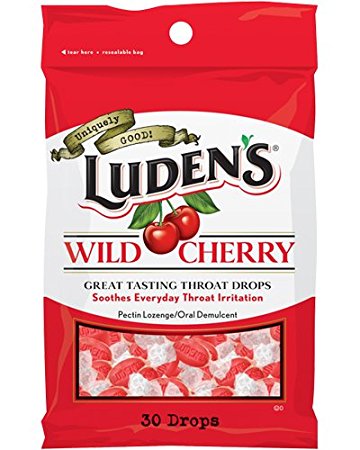 Luden's Throat Drops-Wild Cherry-30 ct