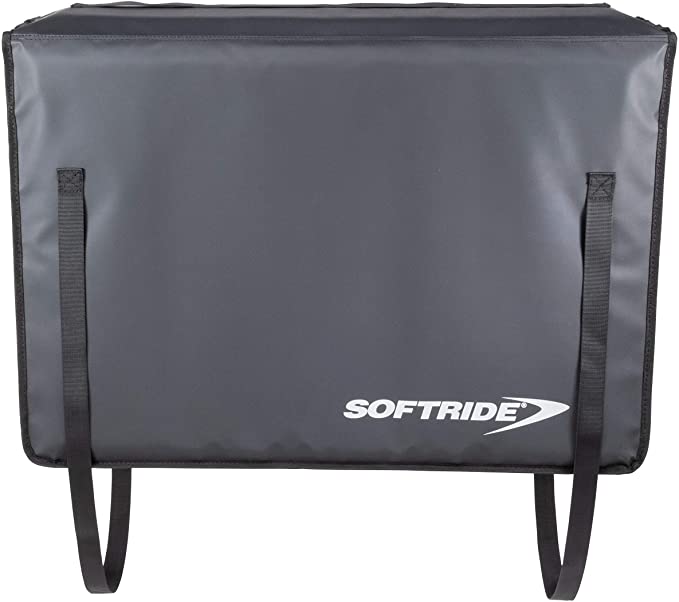 Softride Shuttle Pad Tailgate Bike Rack, Surfboards or SUP, Black, 25"