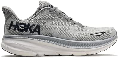 Hoka Men's Clifton 9 Sneaker, Harbor Mist/Black, 8.5