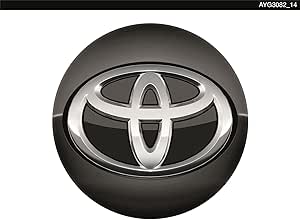 Genuine Toyota Yaris Alloy Wheel Centre Cap Toyota Badge 17- PZ406986702B