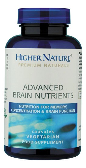 Higher Nature Advance Brain Nutrients - Pack of 90 Capsules